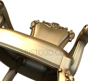 Armchairs (KRL_0077) 3D model for CNC machine